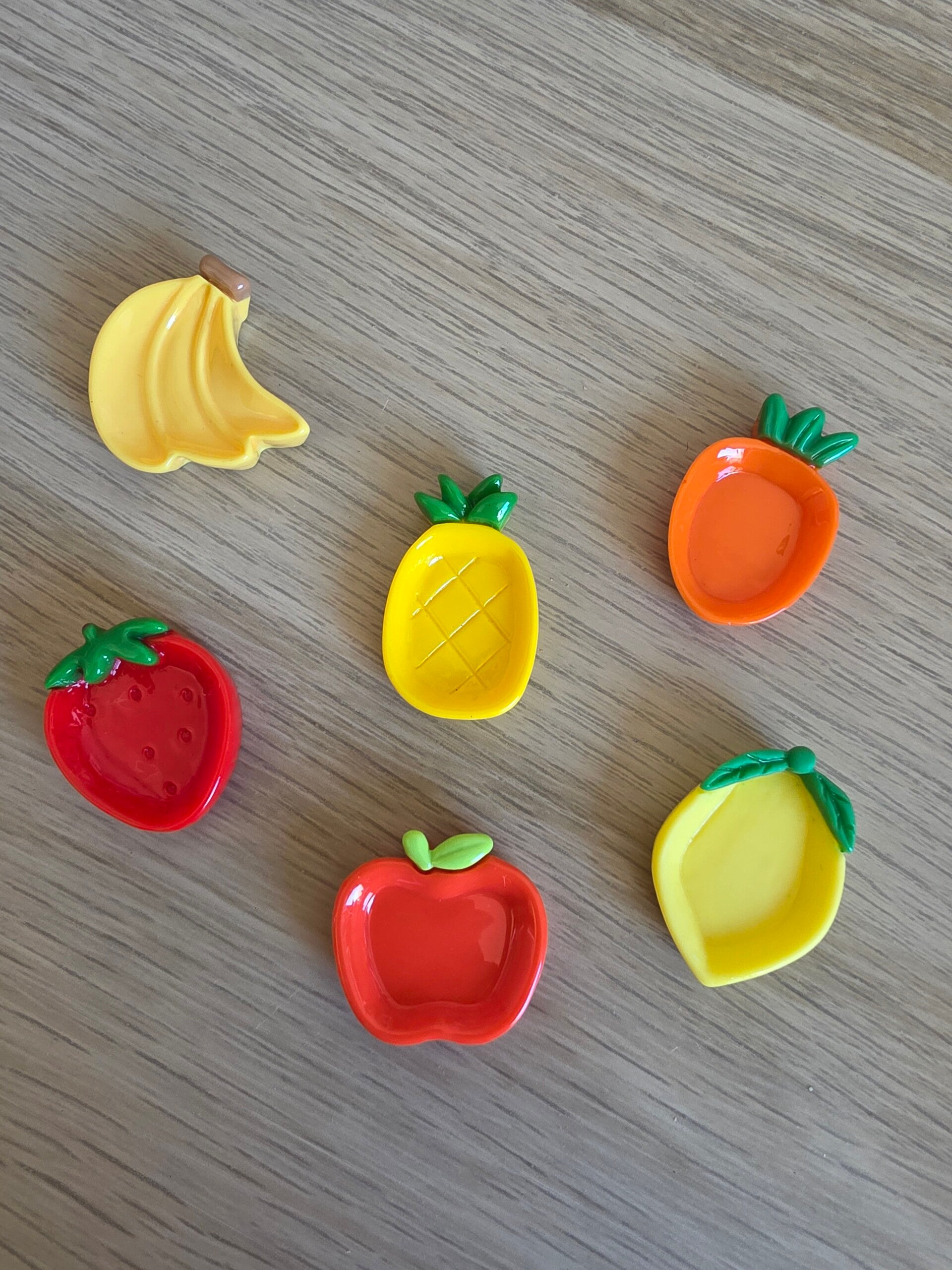 Loose parts, mini bakjes fruit