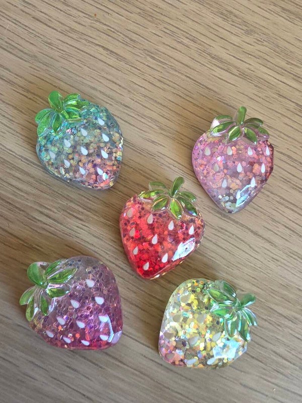 Loose parts, aardbeien