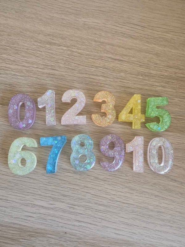 Epoxy, pastel lente cijferset