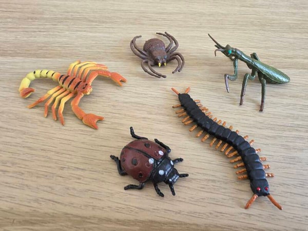 Kriebeldiertjes, set 1
