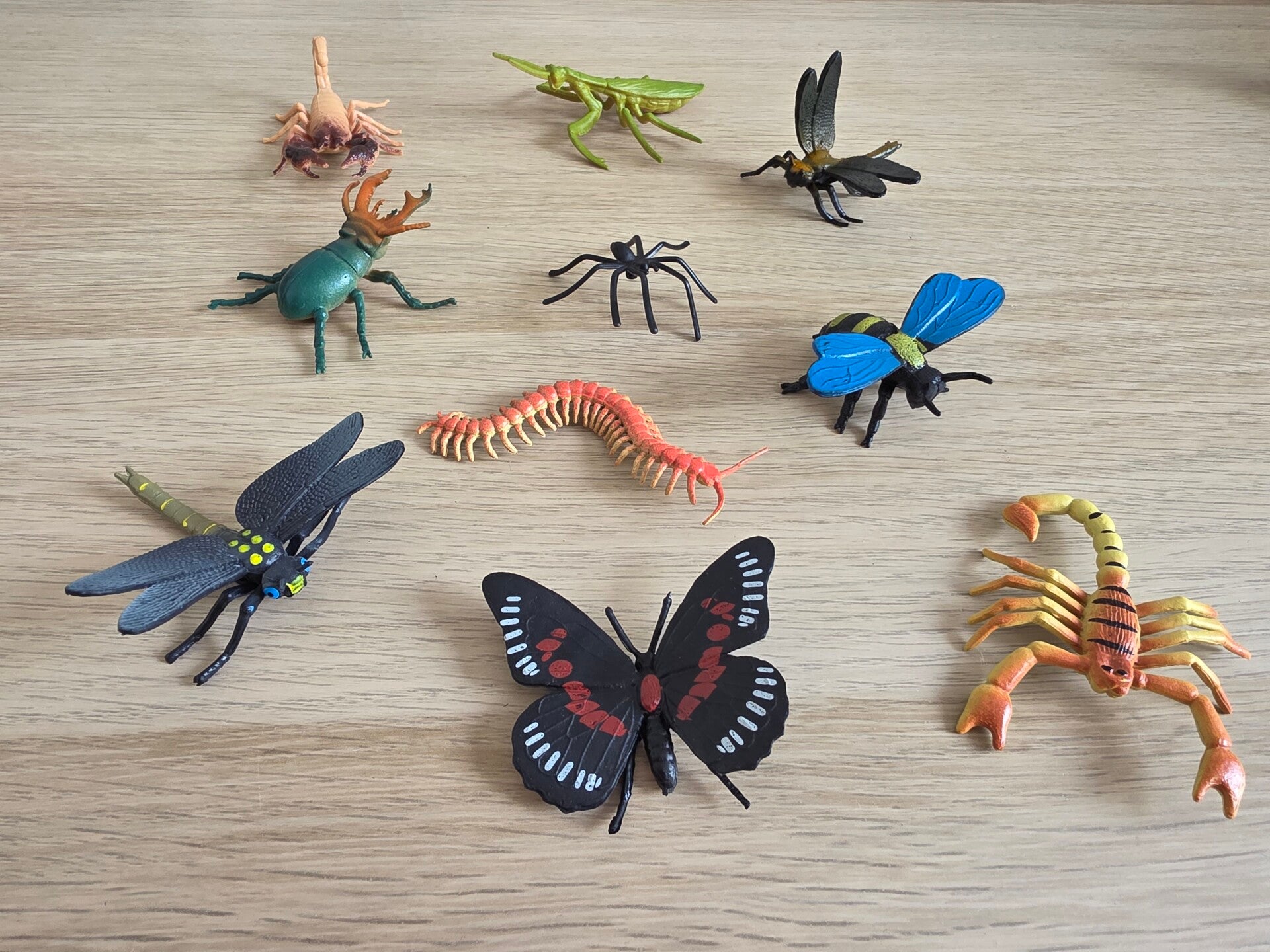 Kriebelbeestjes, set 6