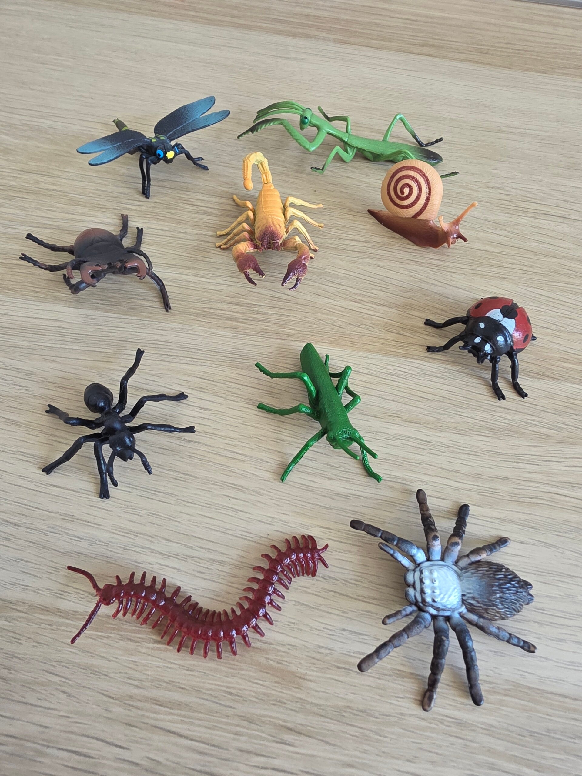 Kriebelbeestjes, set 7