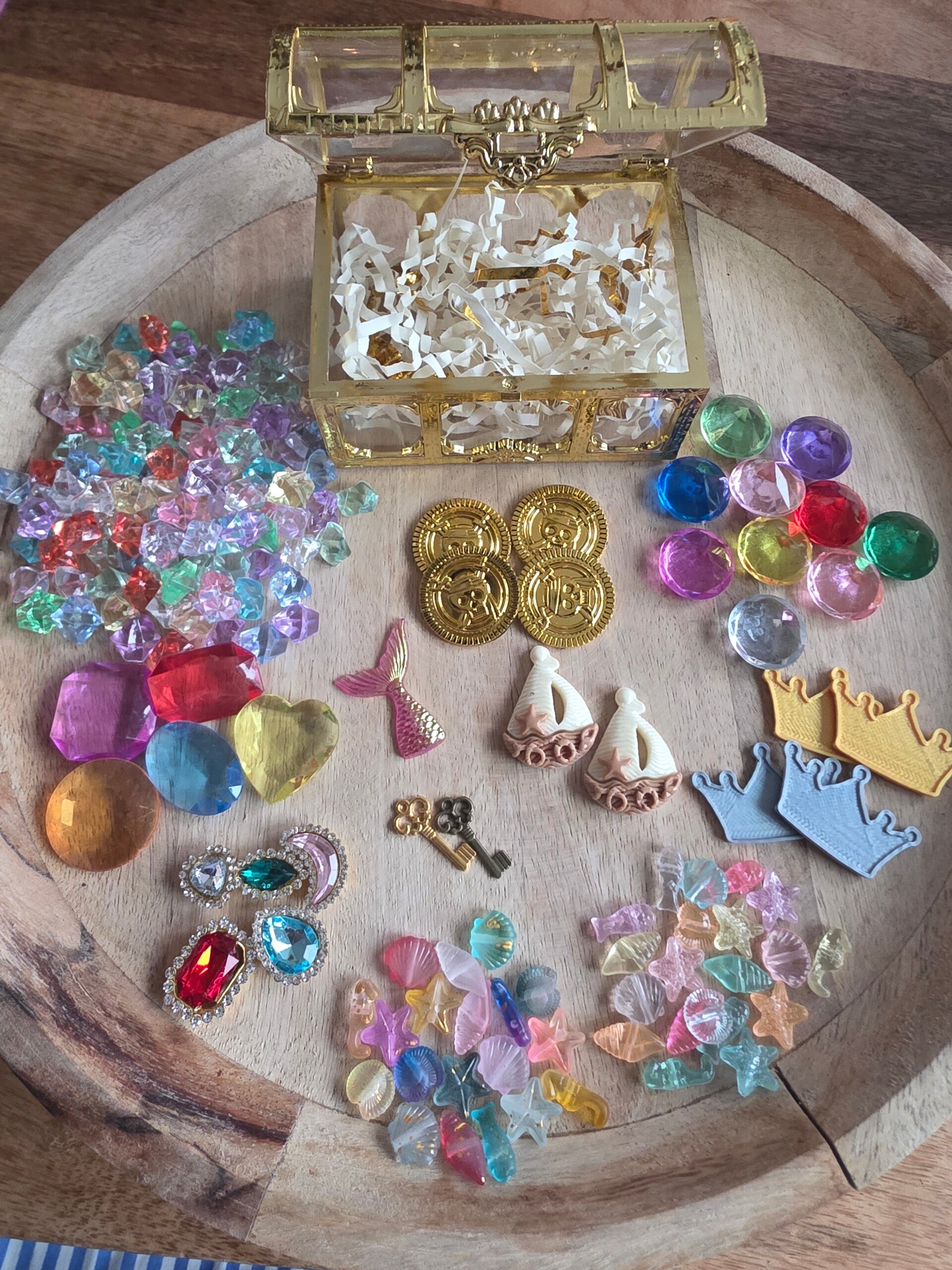 Loose parts, schatkistje groot