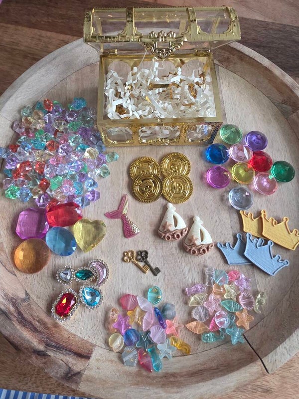 Loose parts, schatkistje groot