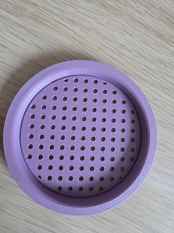Klein zeefje paars