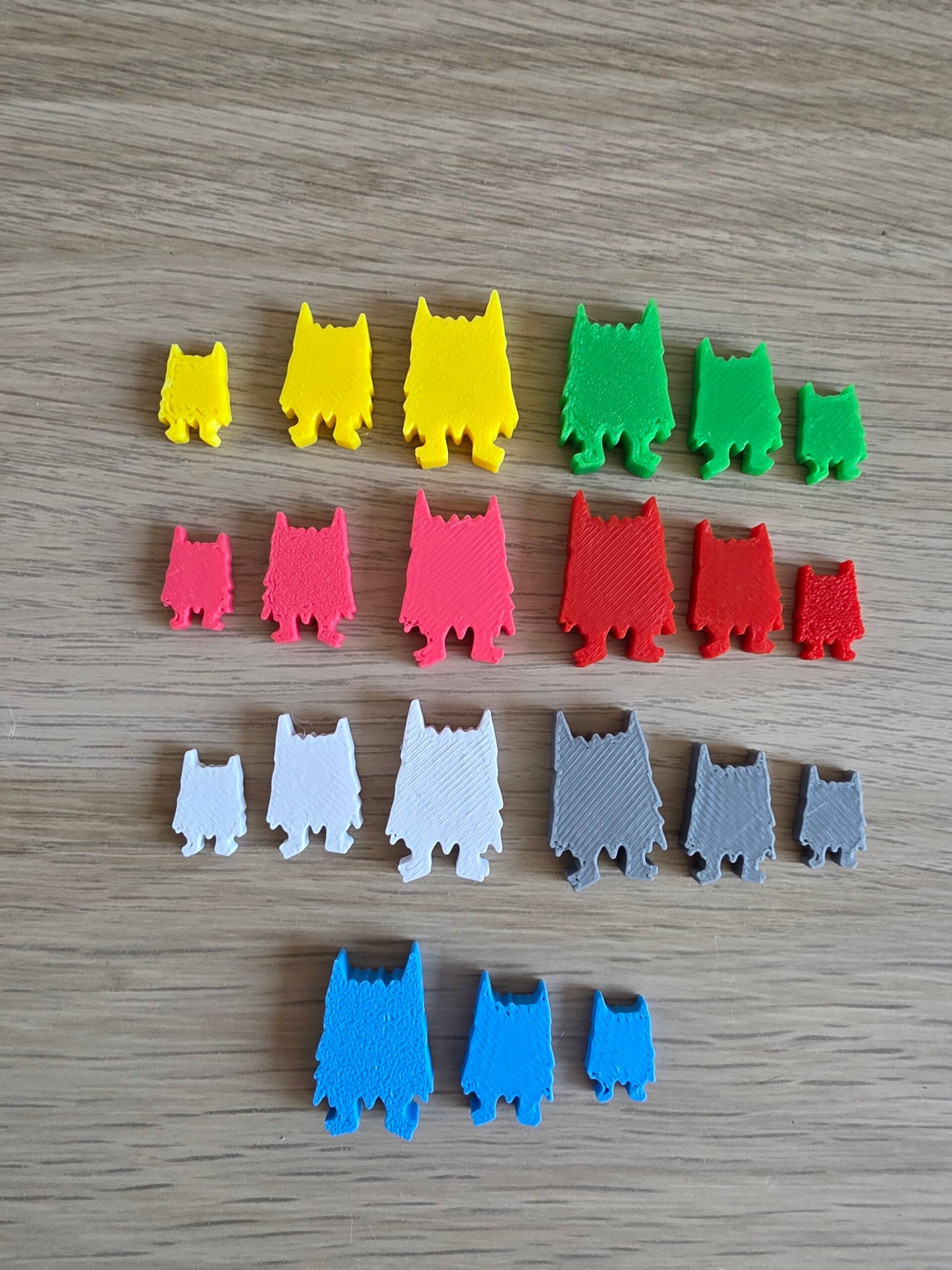 Loose parts, kleurenmonstertjes