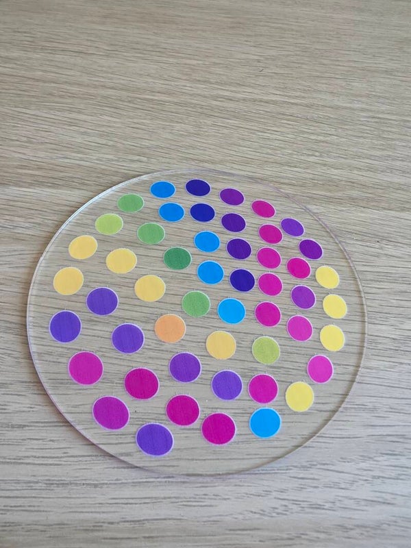 Acryl plaatjes, stippen