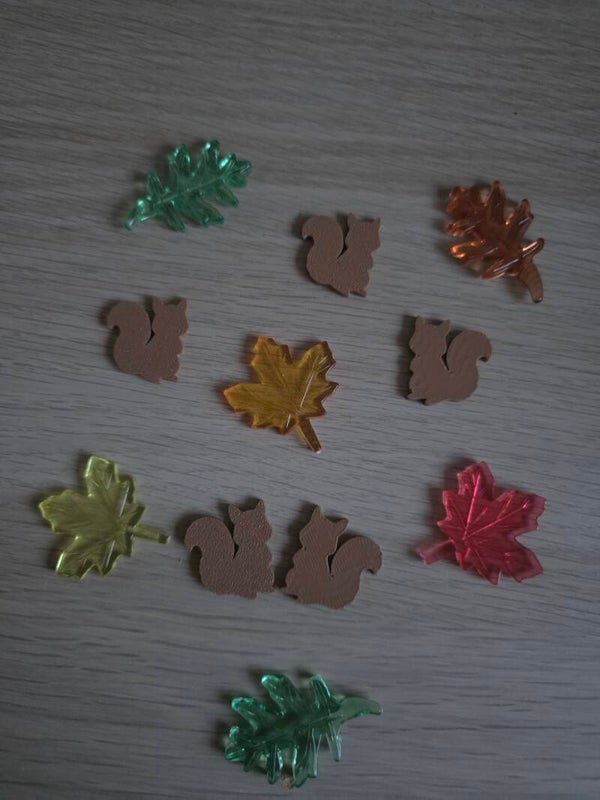 Loose parts, eekhoorntjes pla