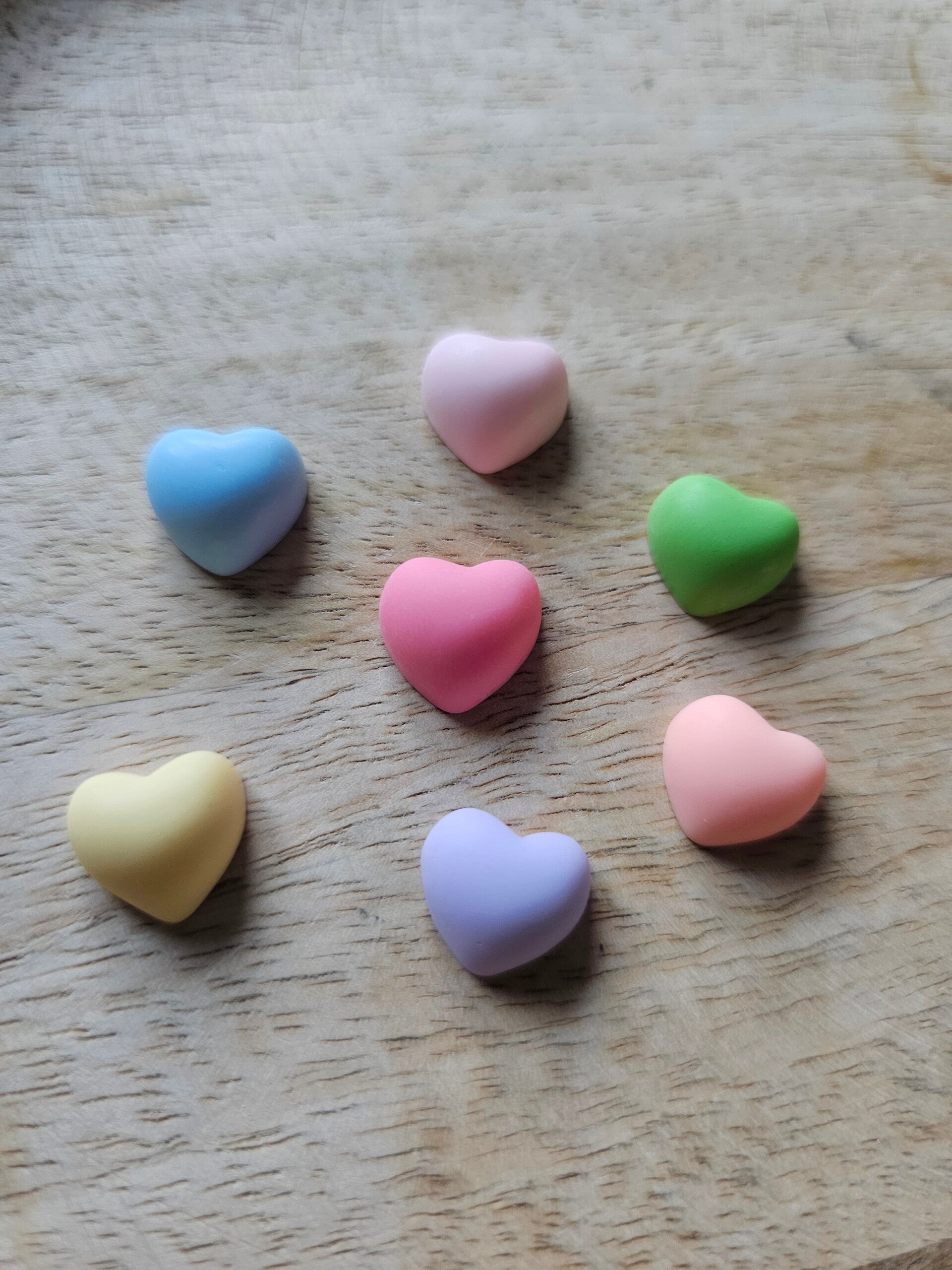 Loose parts, pastel harten klein