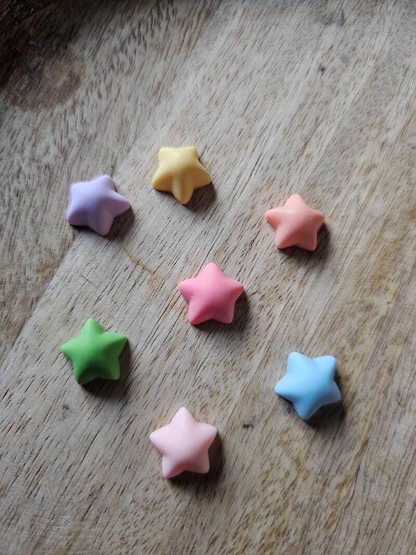 Loose parts, sterren pastel