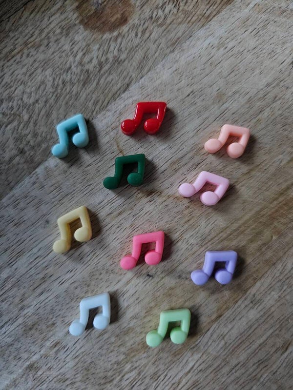 Loose parts, muzieknootjes