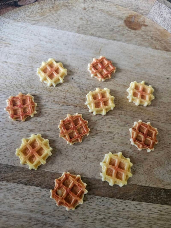 Loose parts, wafeltjes