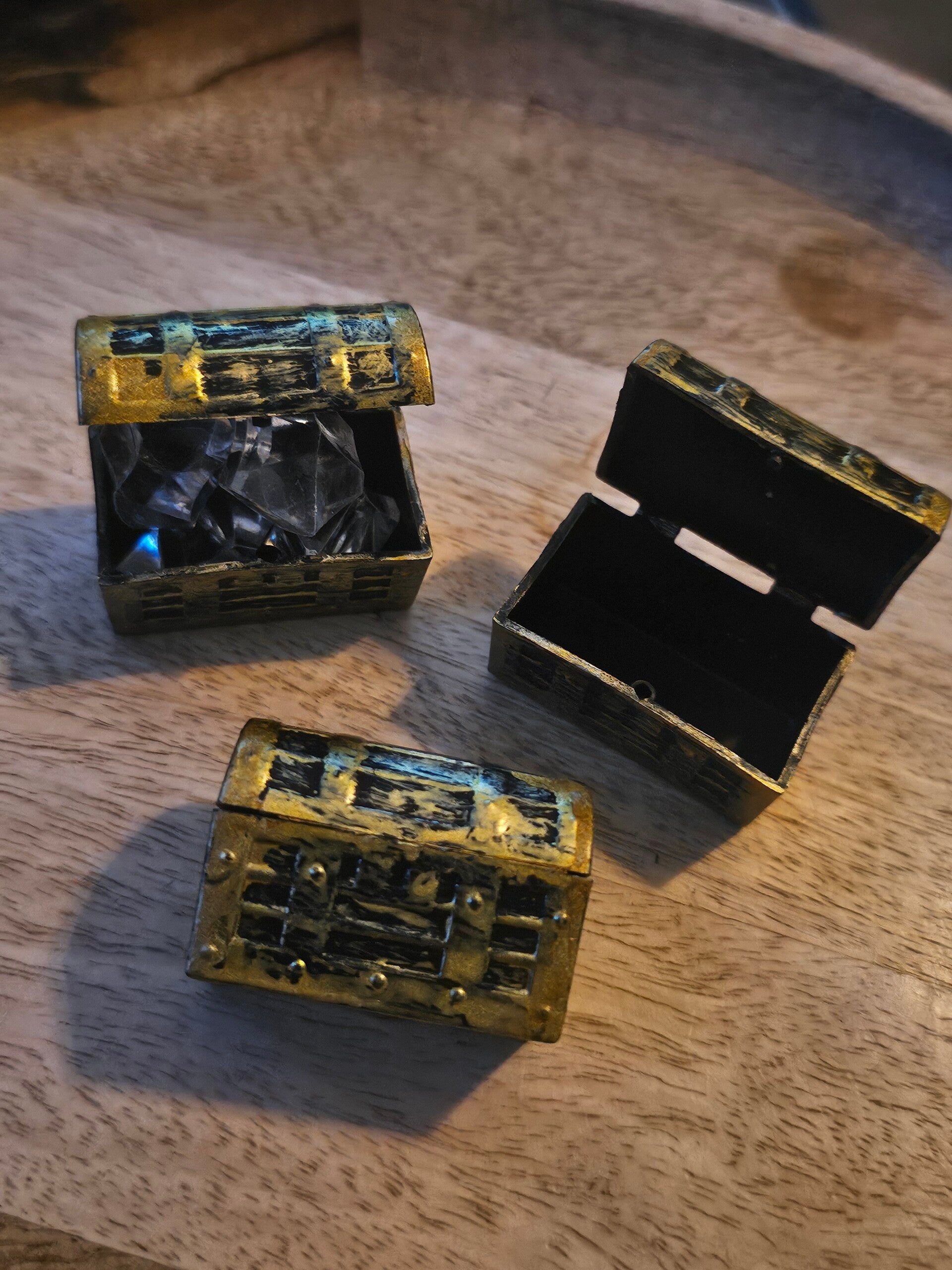 Loose parts, schatkistjes klein