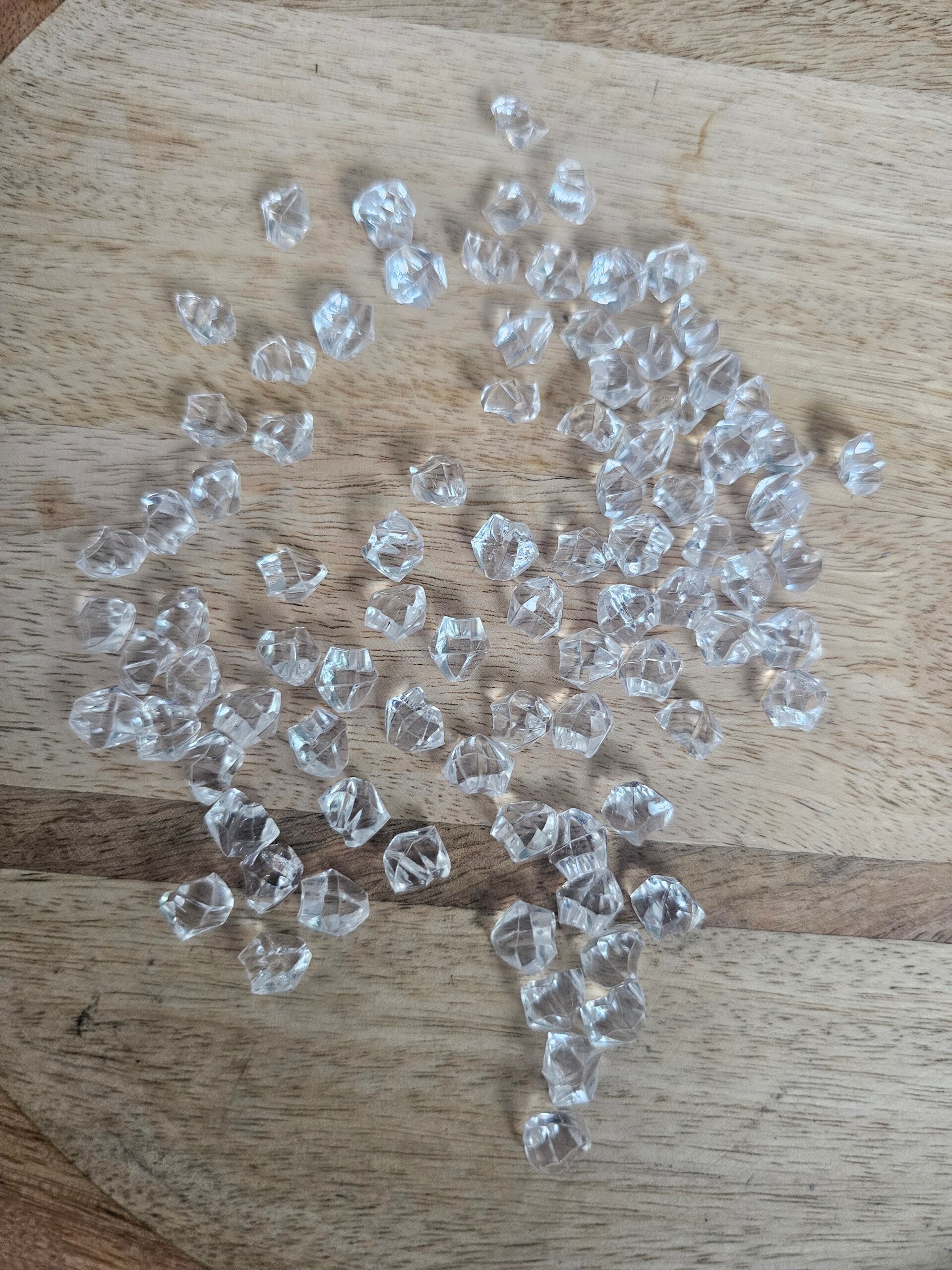 Loose parts, diamanten doorzichtig (klein)