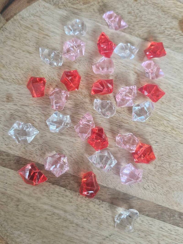 Loose parts, diamanten valentijn (groot)