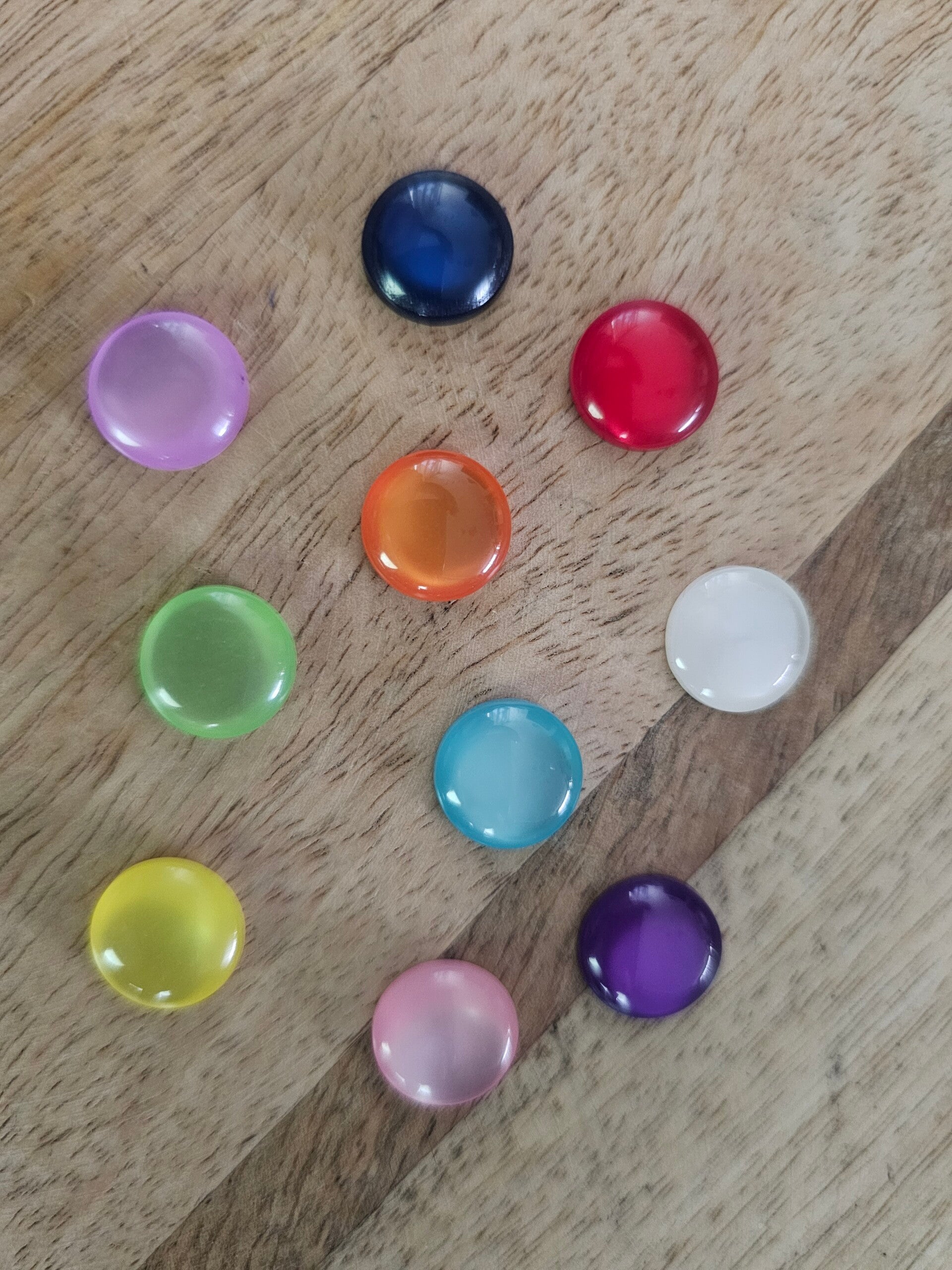 Loose parts, halve cirkels regenboog