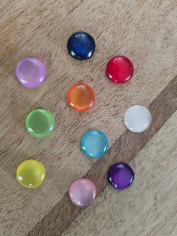 Loose parts, halve cirkels regenboog