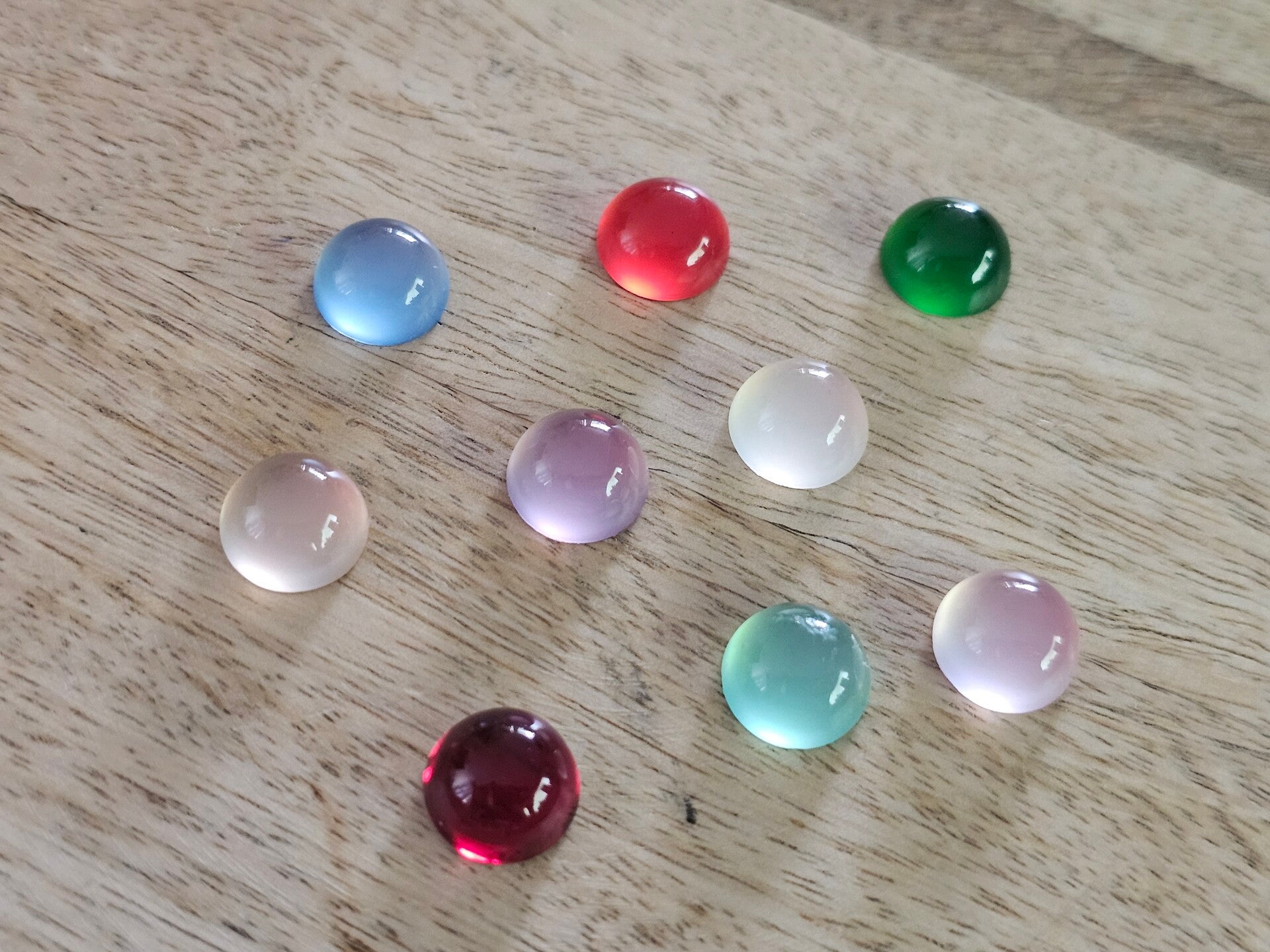 Loose parts, halve cirkels glans