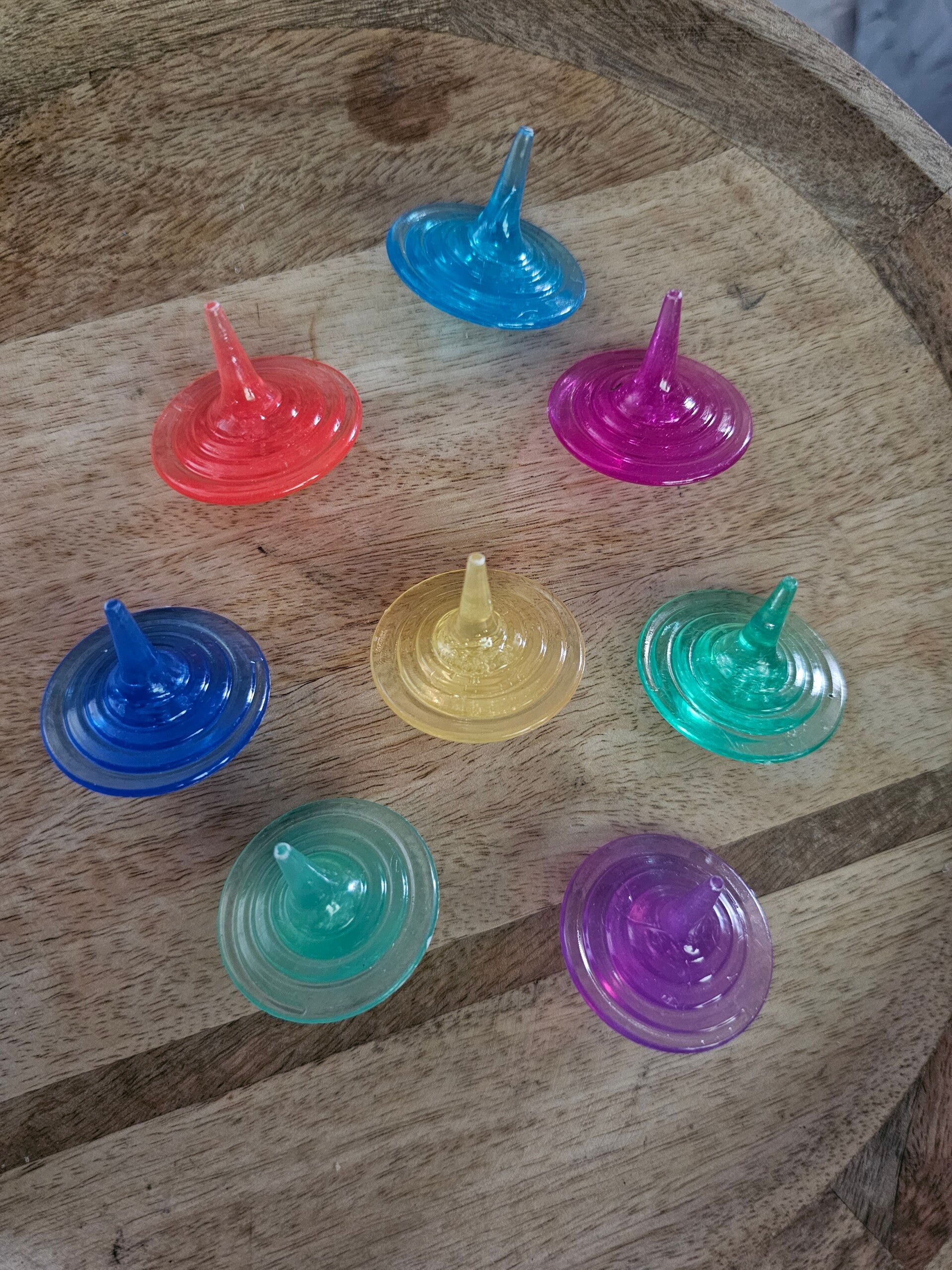 Tolletjes, regenboog kleuren