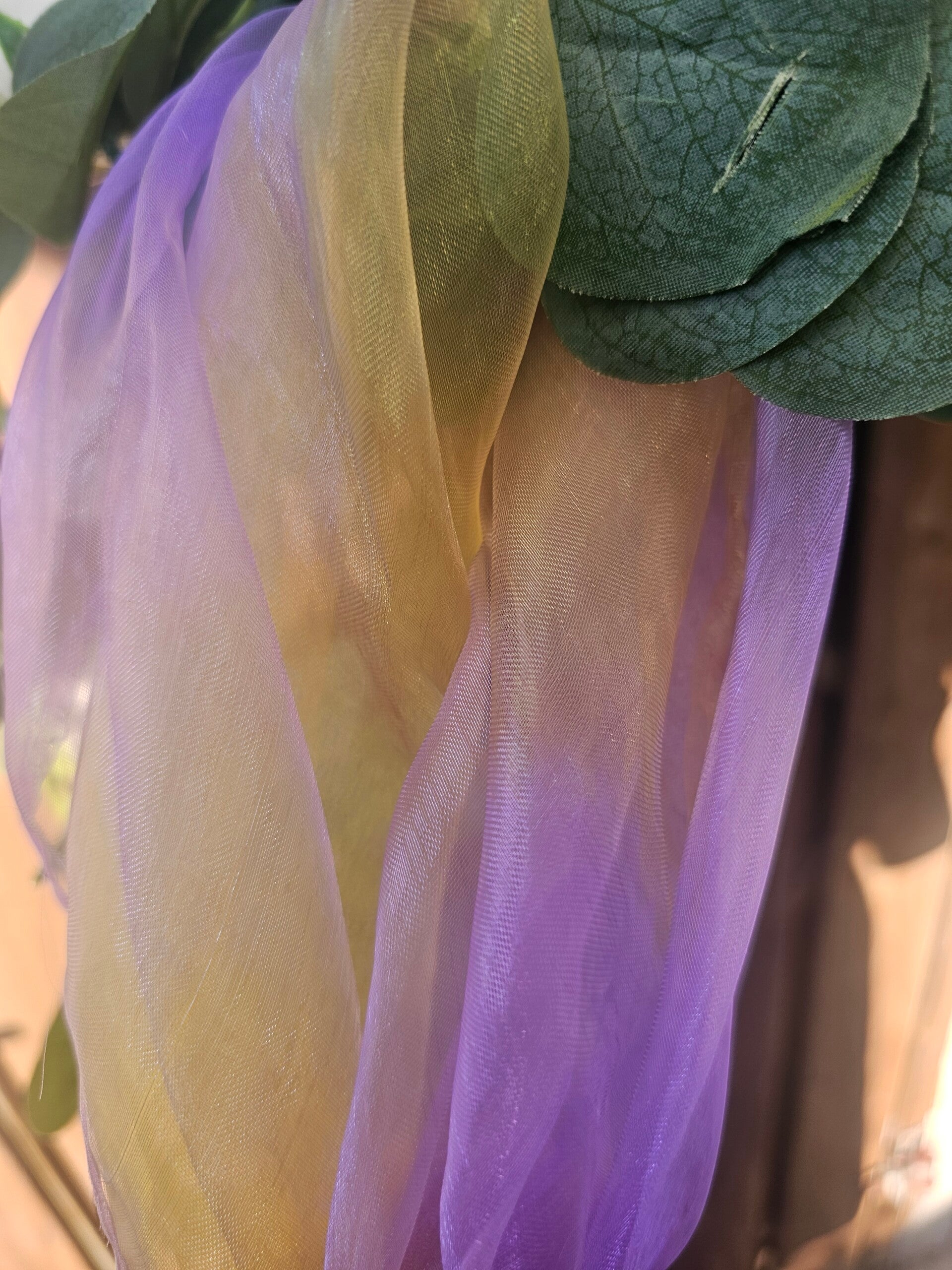 Dans sjaal, spring flower