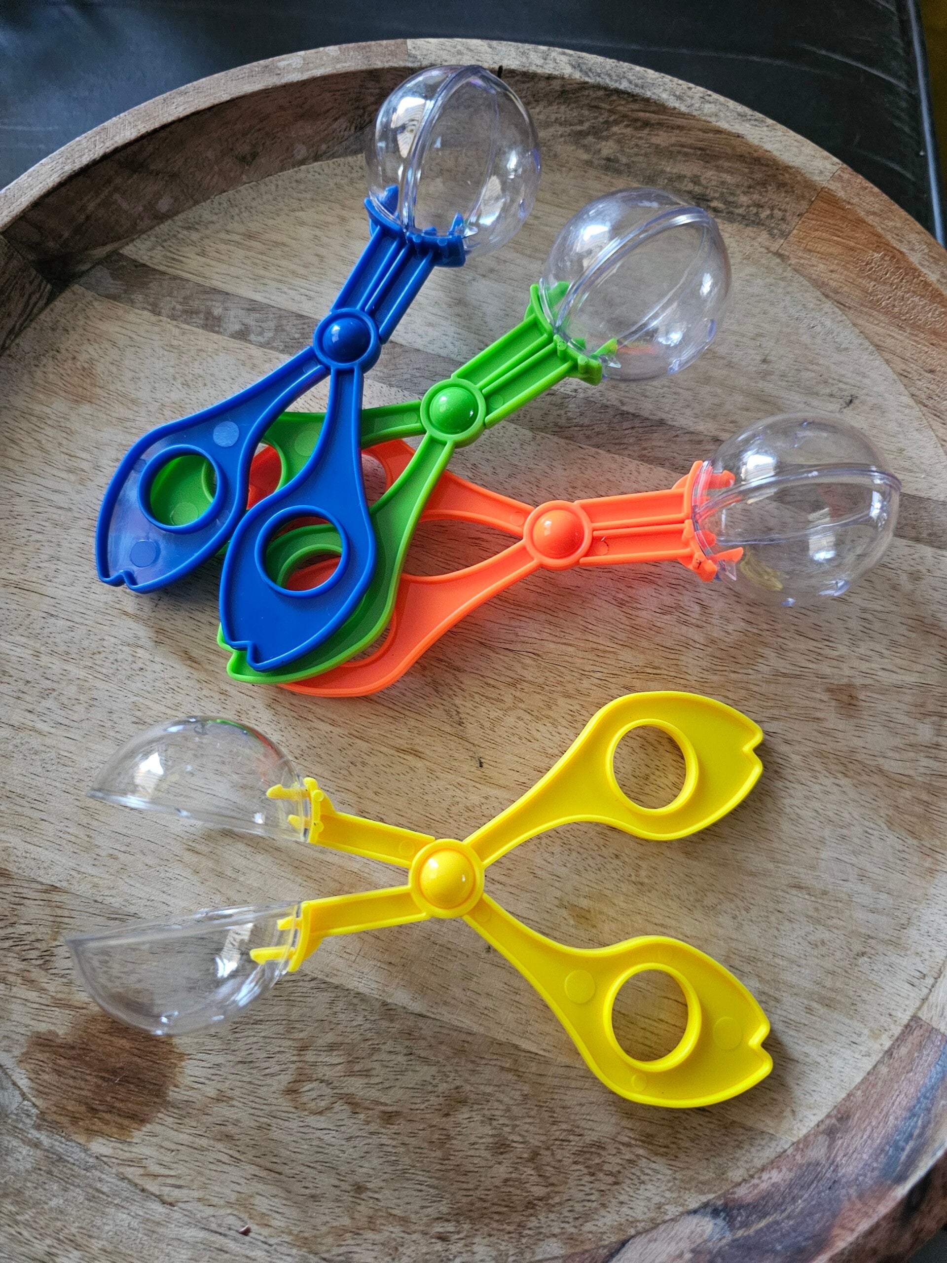 Scoopies, schepscharen rond