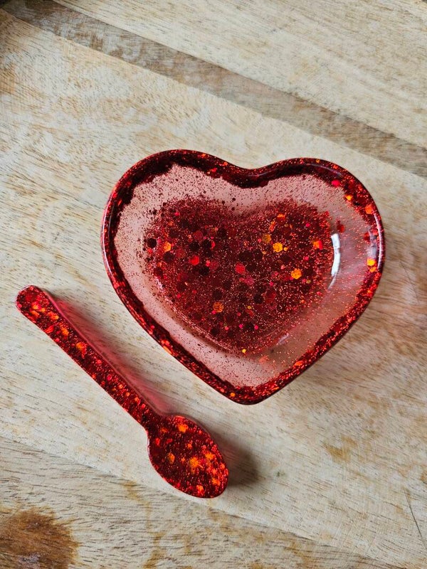 Regenboog hartjes bakje, ,50