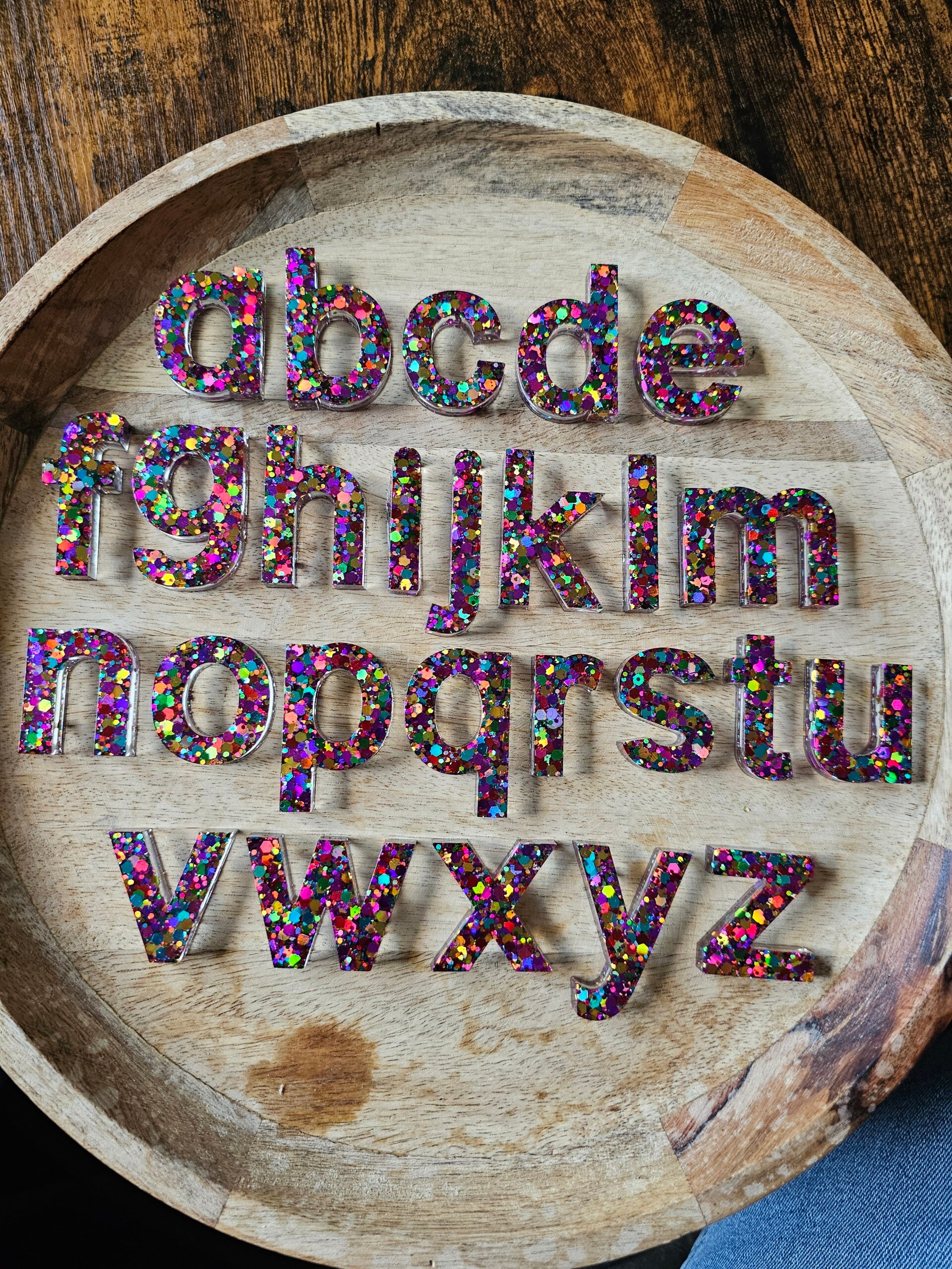 Disco alfabet letterset