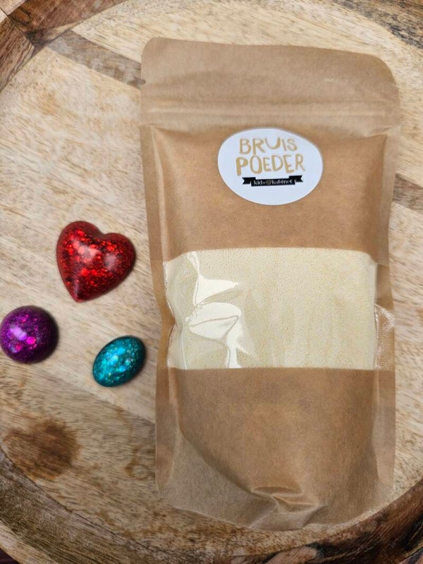 Bruispoeder, pastel oranje