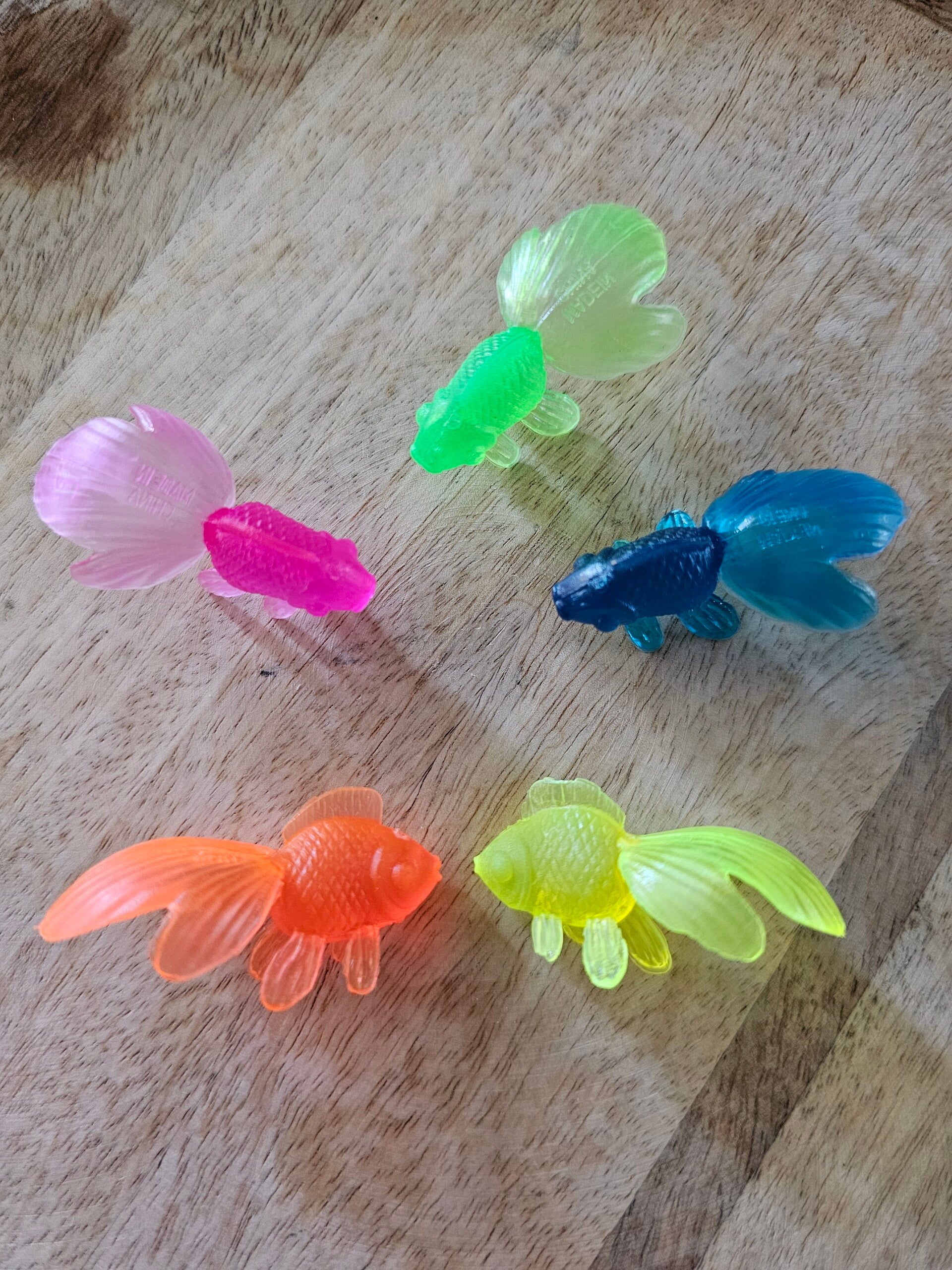 Loose parts, grote vissen