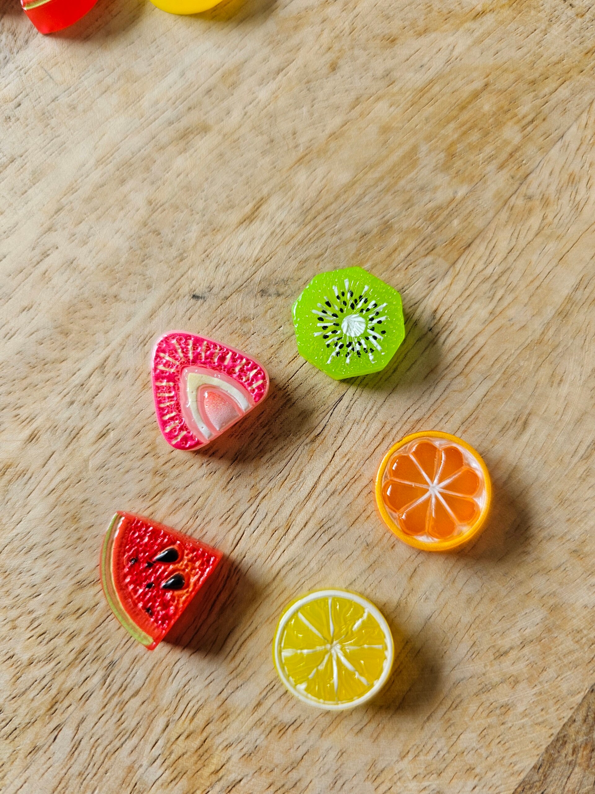 Loose parts, gesneden fruit