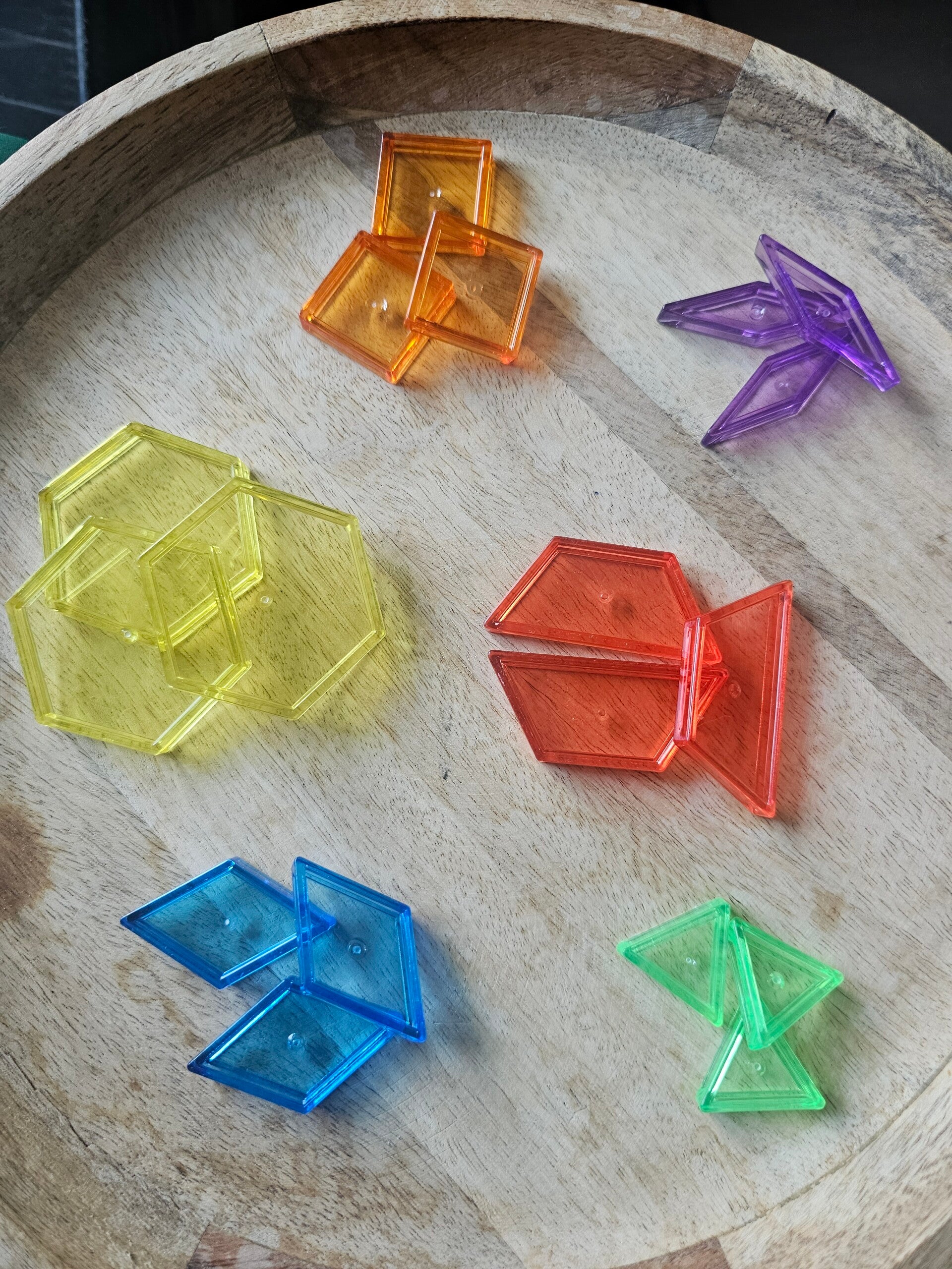 Regenboog mozaïek, grote set