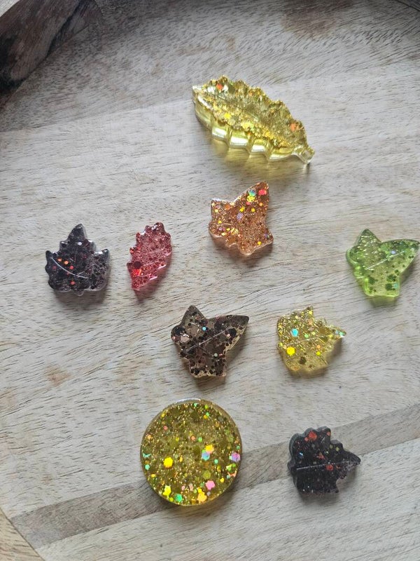 Epoxy, blaadjes, set 2