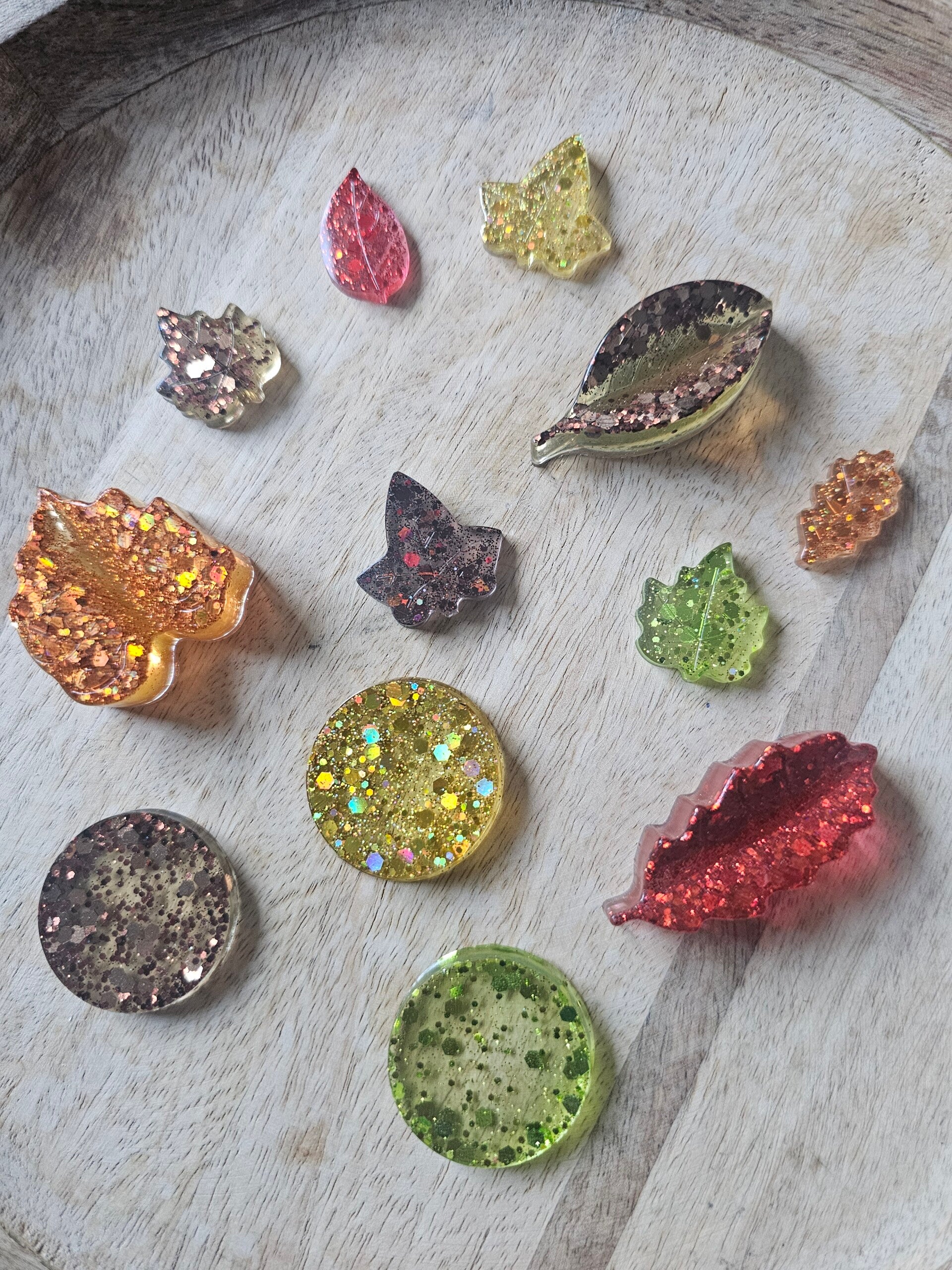 Epoxy, blaadjes, set 3