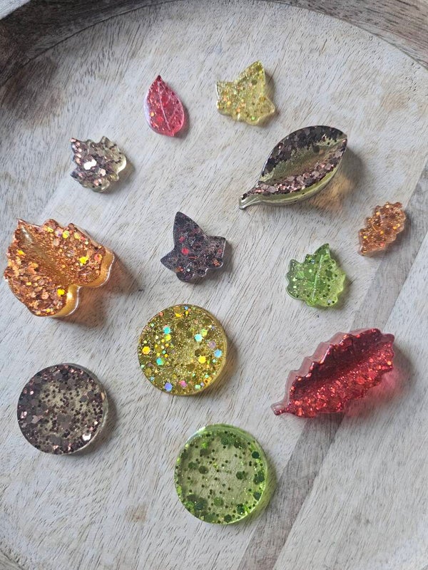 Epoxy, blaadjes, set 3