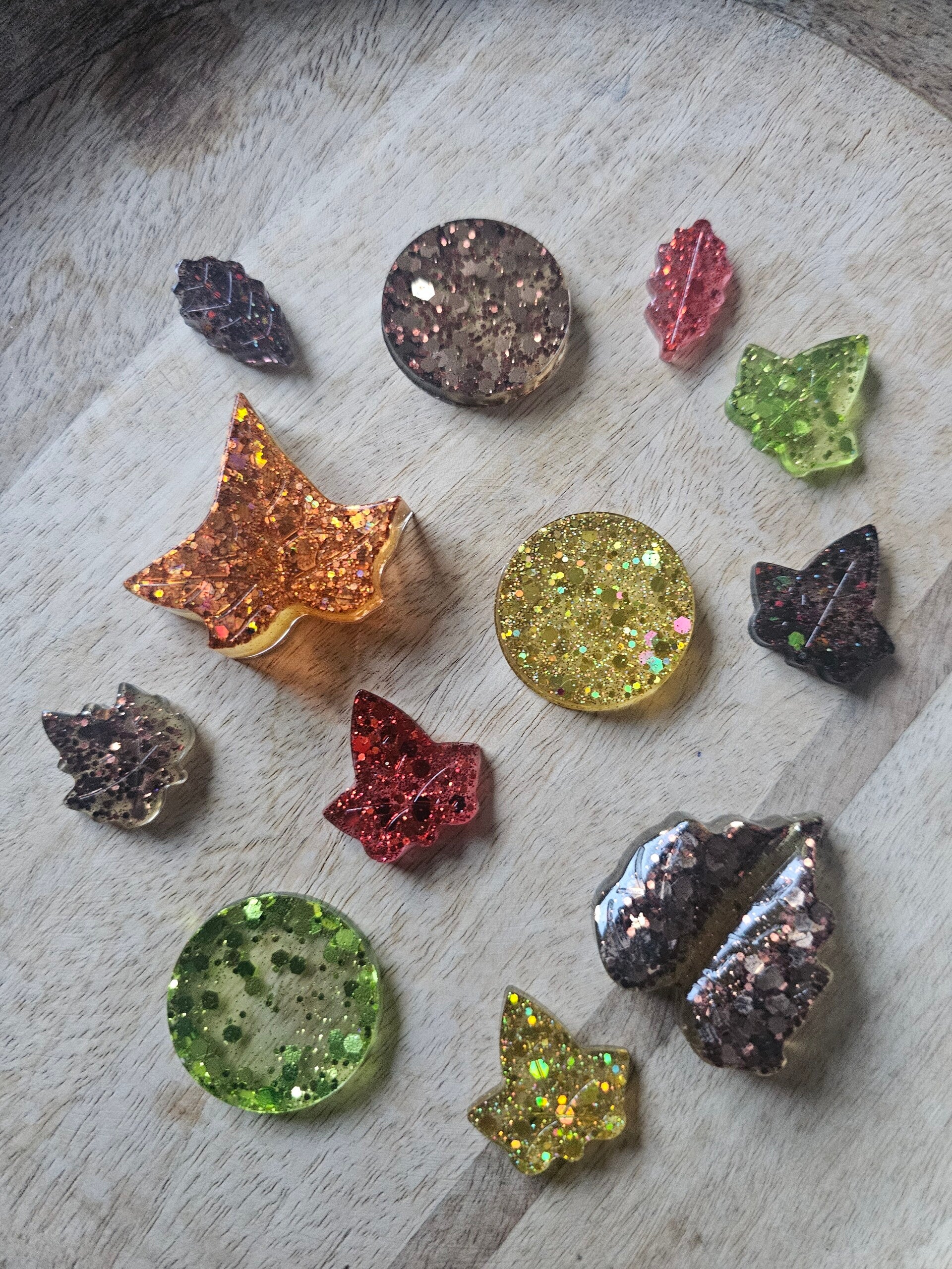 Epoxy, blaadjes, set 5