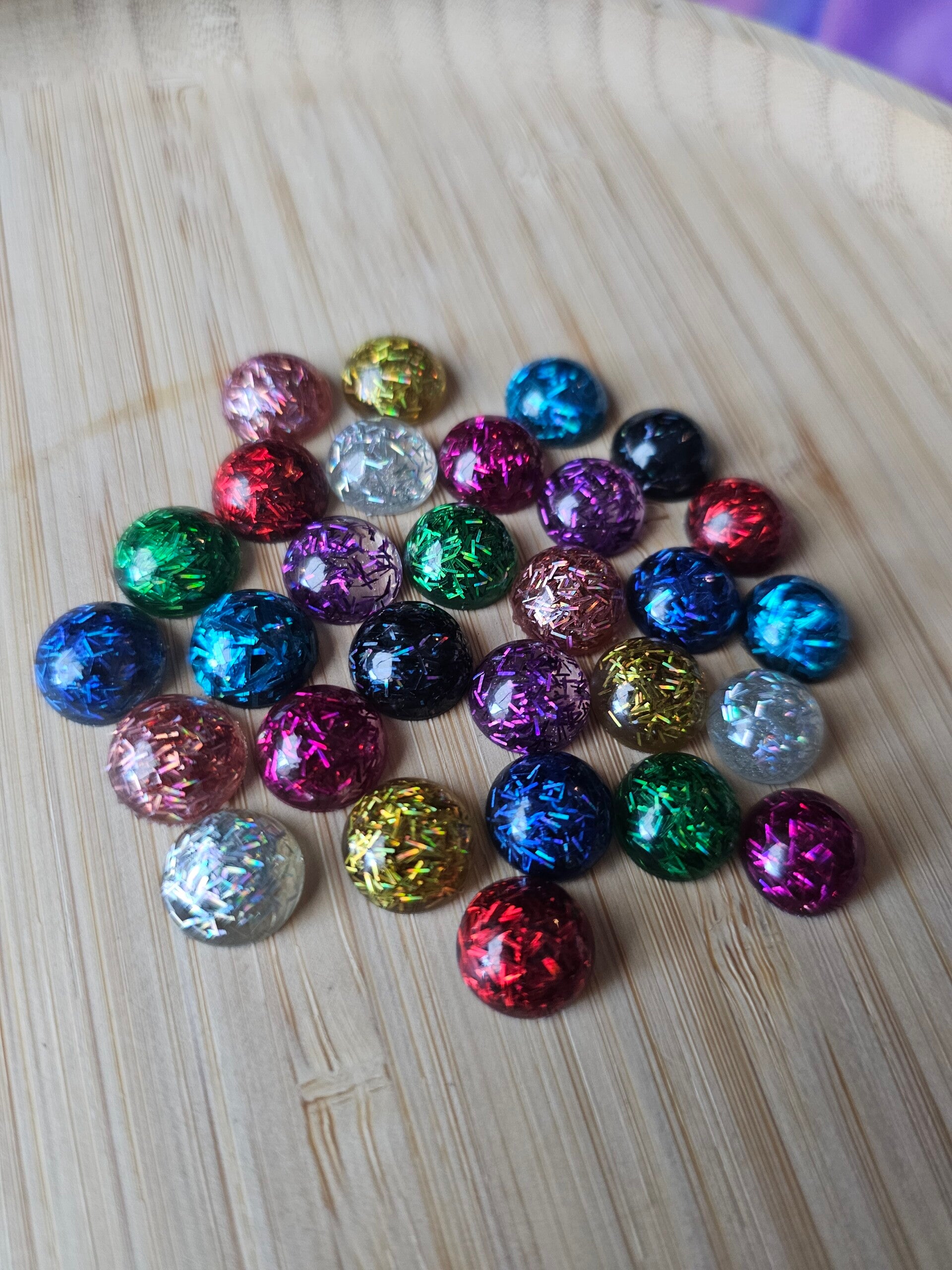 Loose parts, halve cirkels glitters