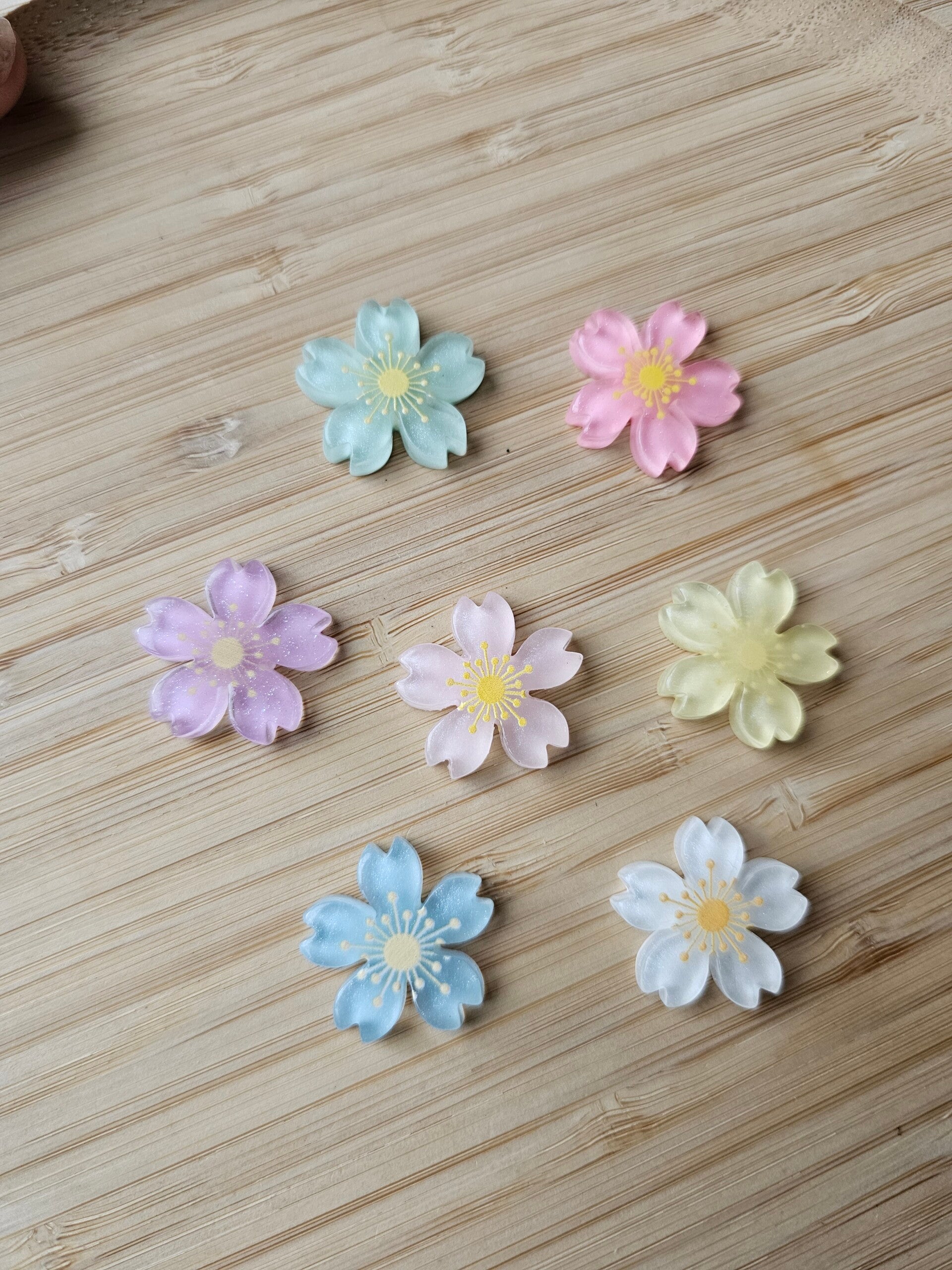 Loose parts, pastel bloemen