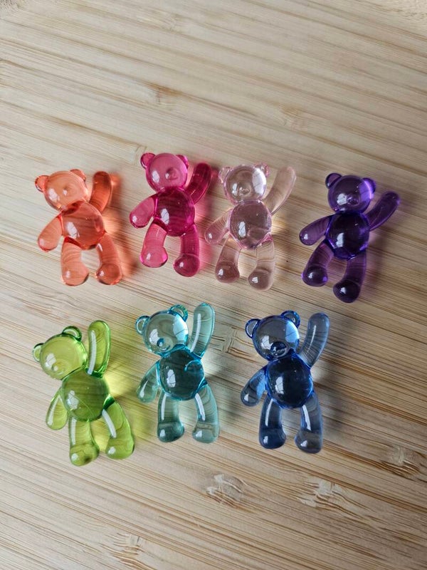 Loose parts, beren doorzichtig