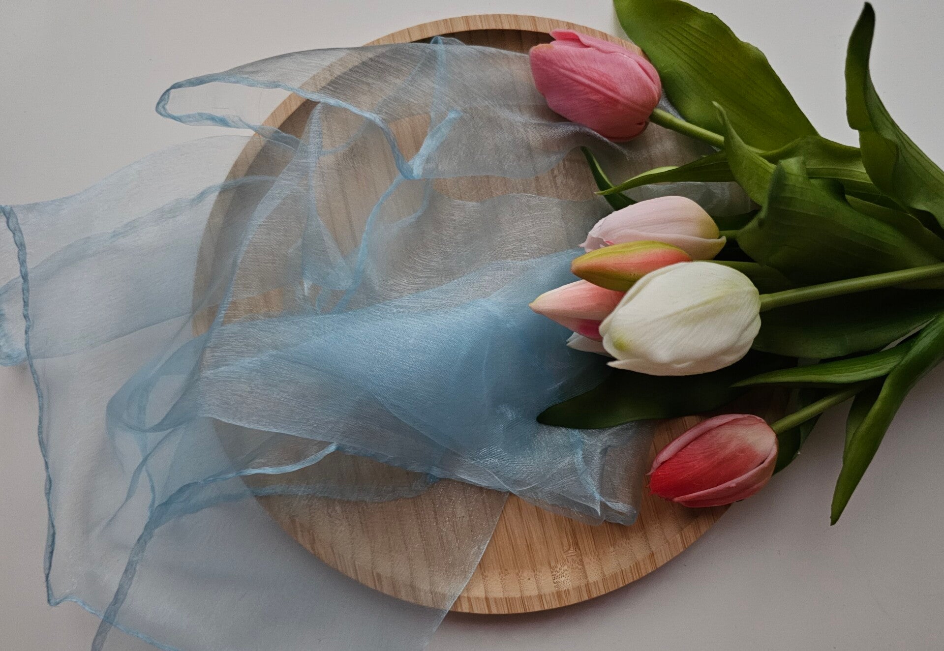 Speelsjaal, babyblauw