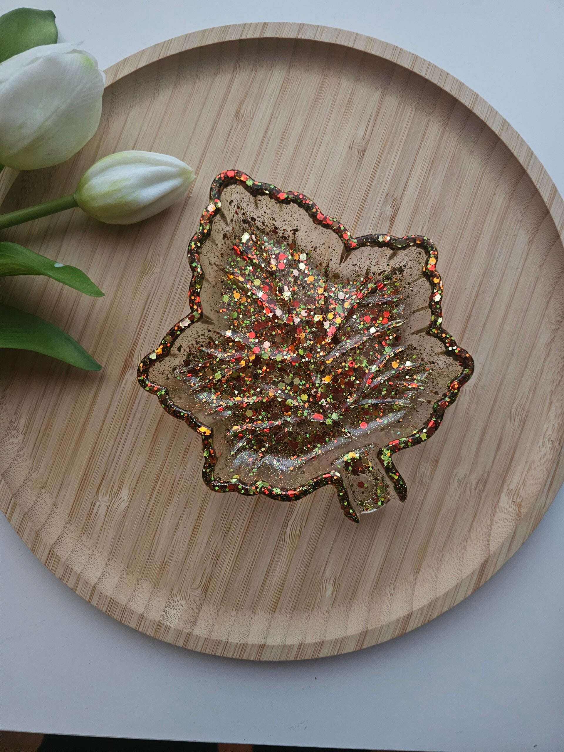 Epoxy, herfstbakje meerkleurig