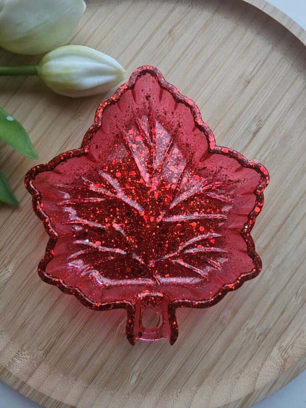 Epoxy, herfstbakje rood