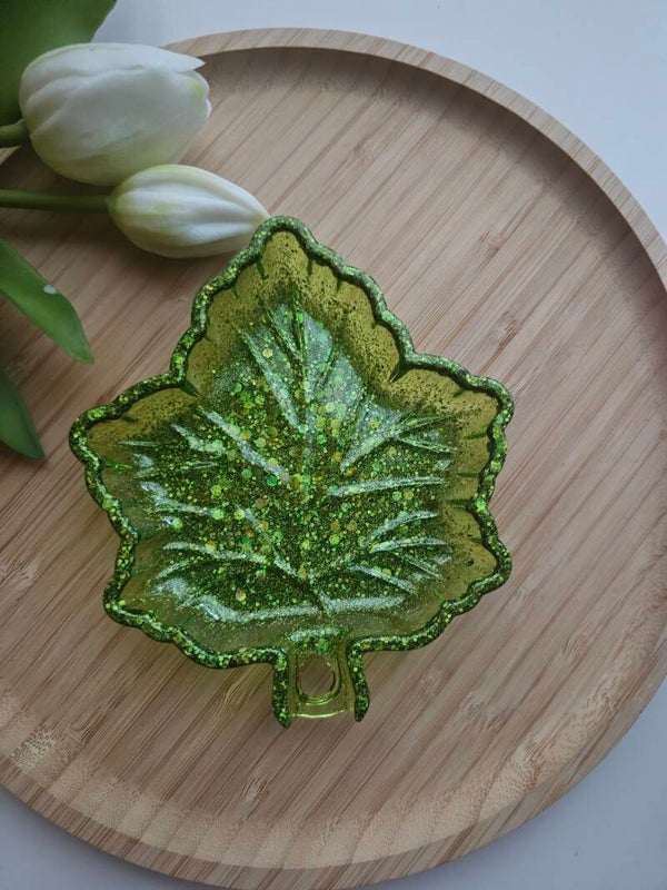 Epoxy, herfstbakje groen