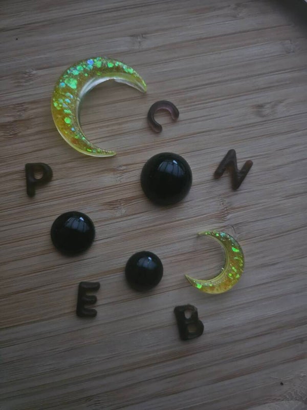 Epoxy, loose parts Sinterklaas set 3