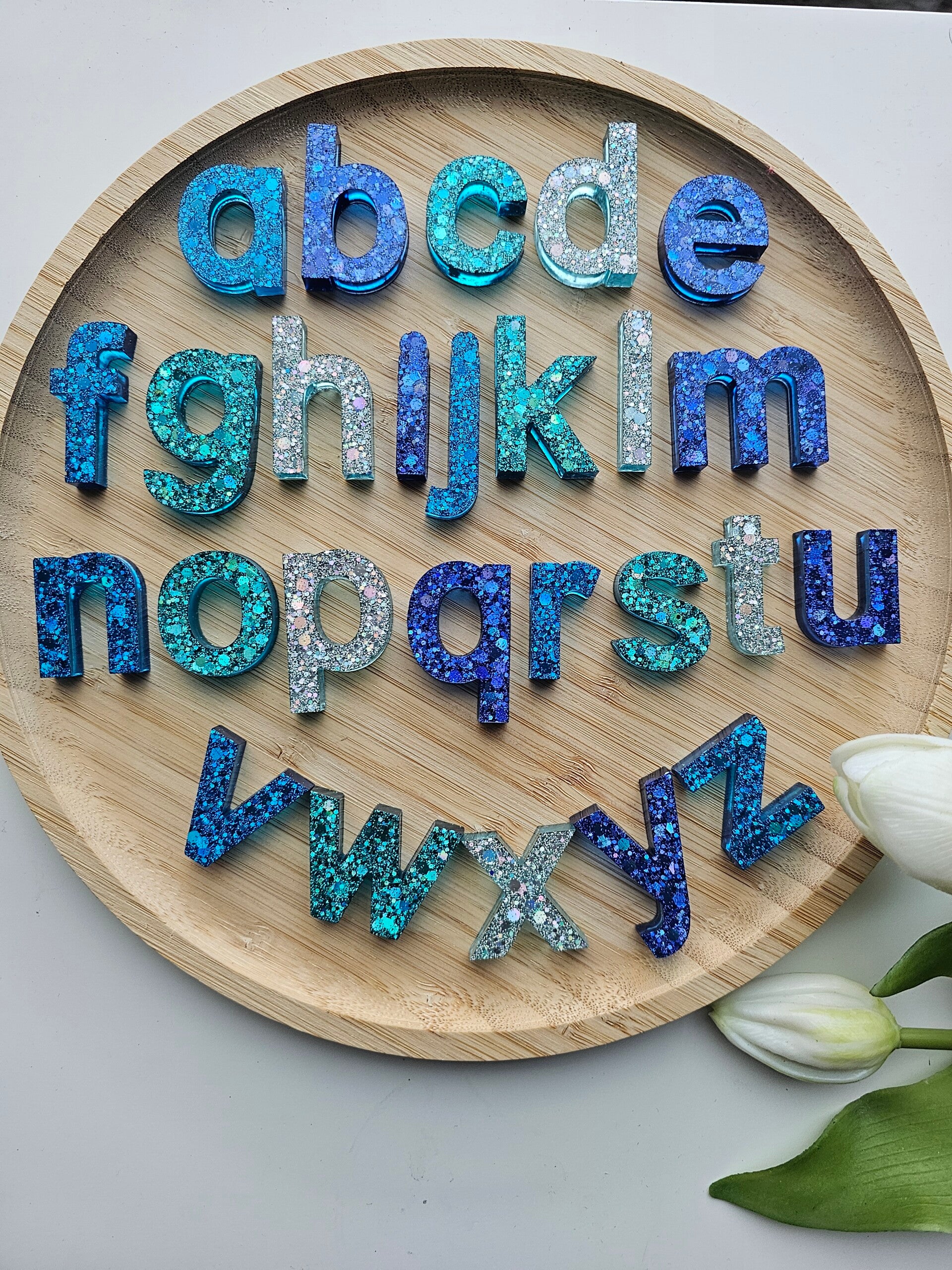 Epoxy, letterset winter/ zee/ water