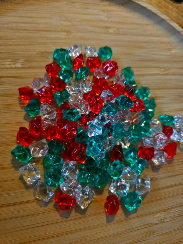 Loose parts, diamanten kerst