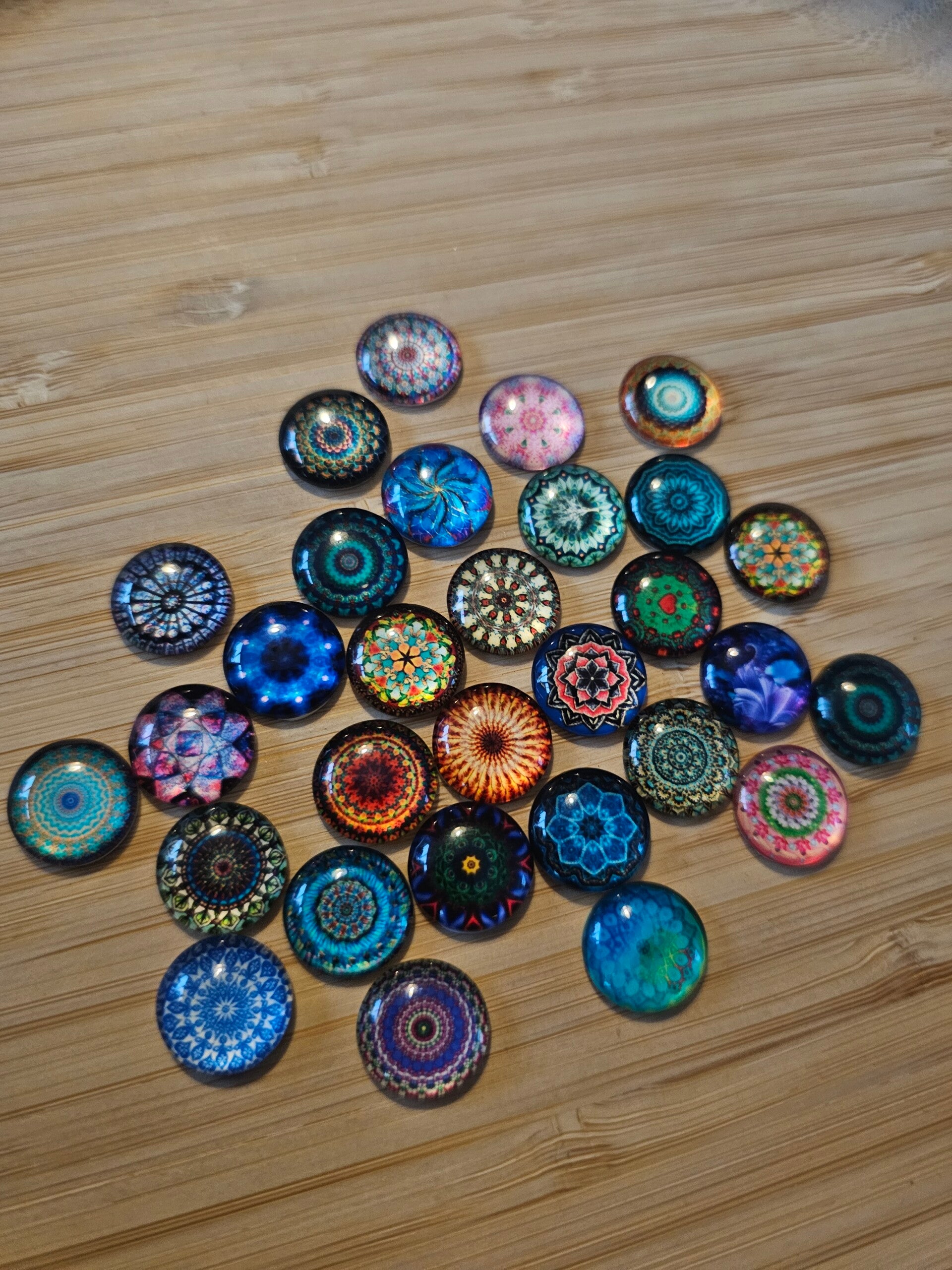 Loose parts, halve cirkels patroon (middel)