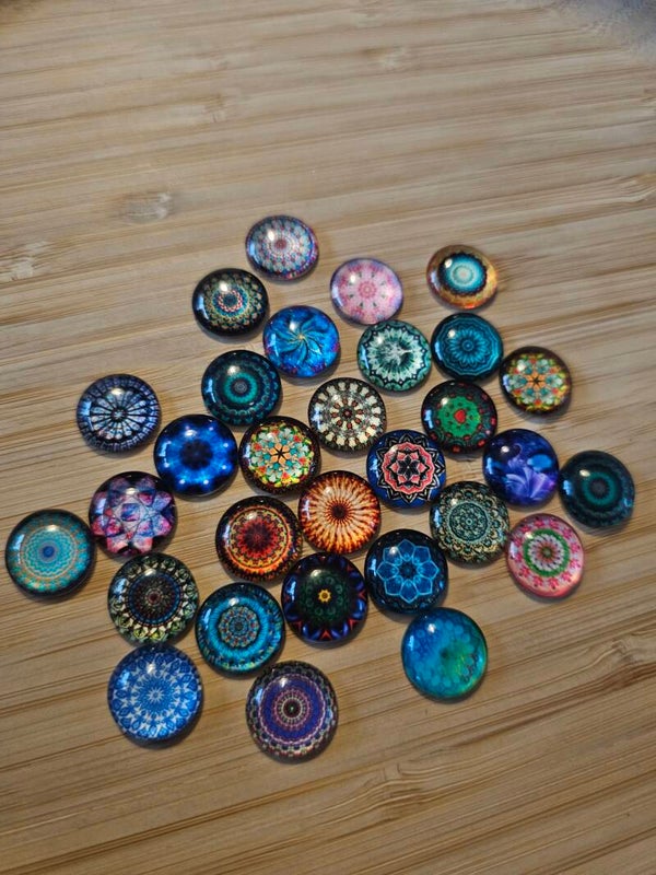 Loose parts, halve cirkels patroon (middel)