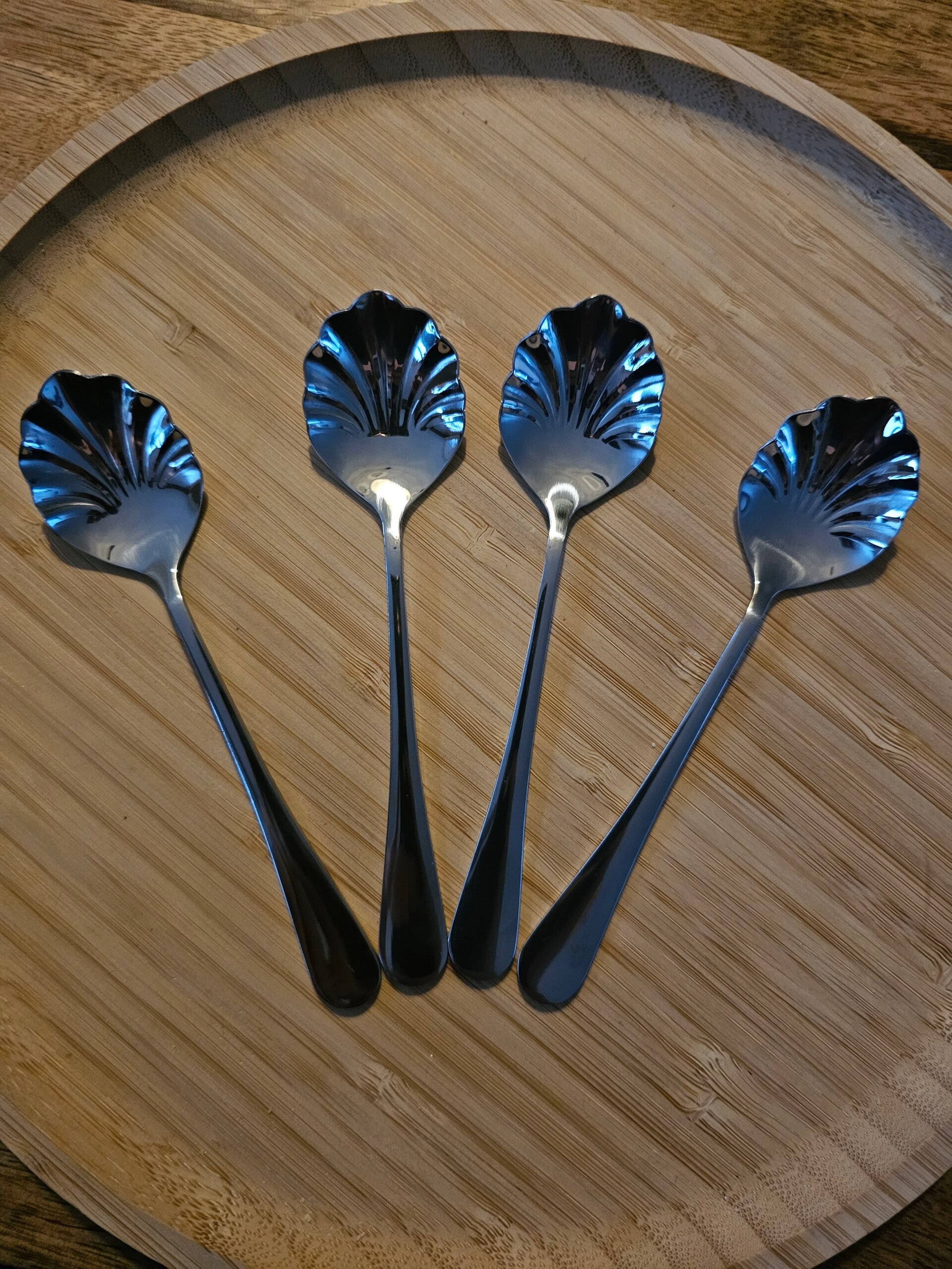 Schelpen lepel, zilver