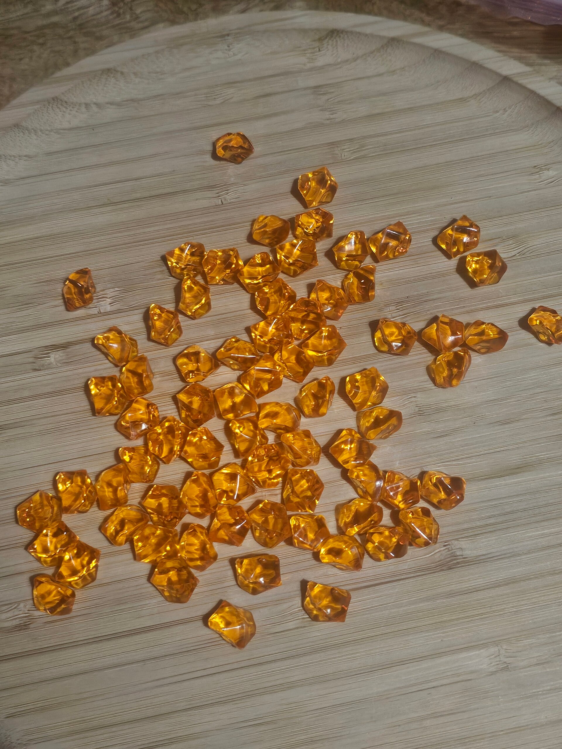 Loose parts, diamanten oranje (middel)