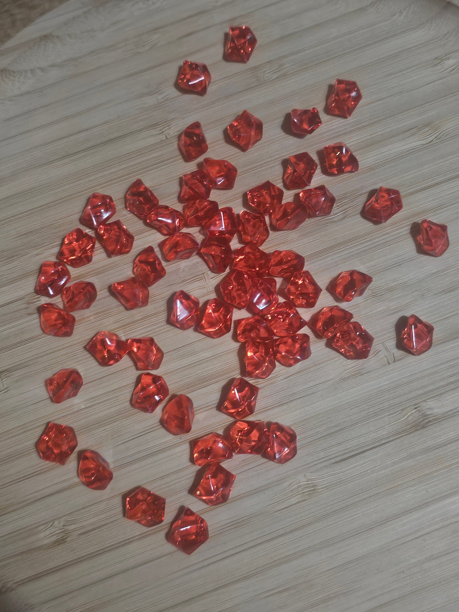 Loose parts, diamanten rood (middel)